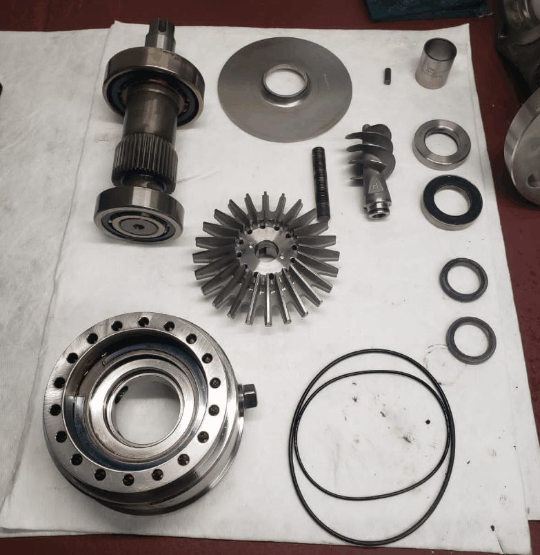 FT8 – Sundyne / Sunflo pump dissembled – P&W FT8 / Solar Turbines ...